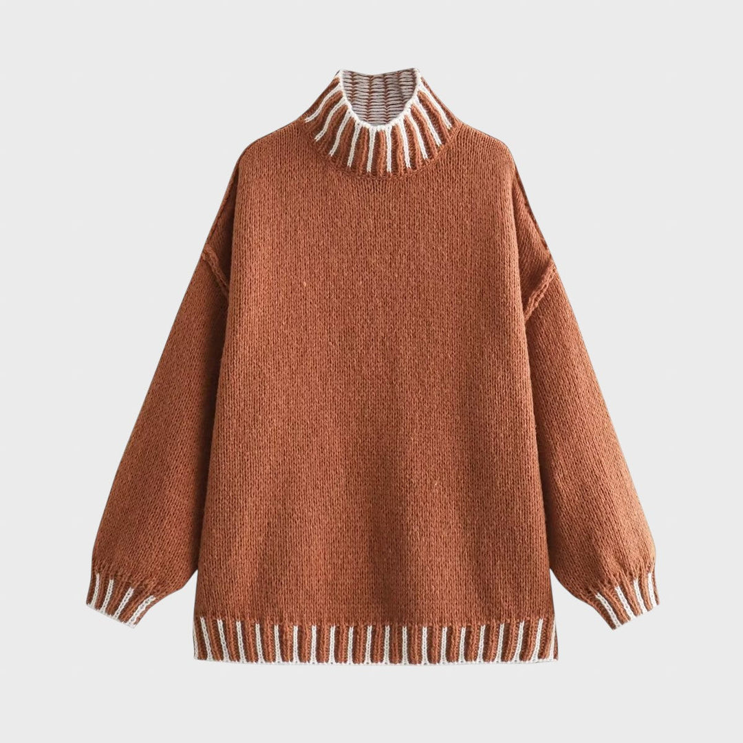 Lora™ - Paris Oversized плетен пуловер