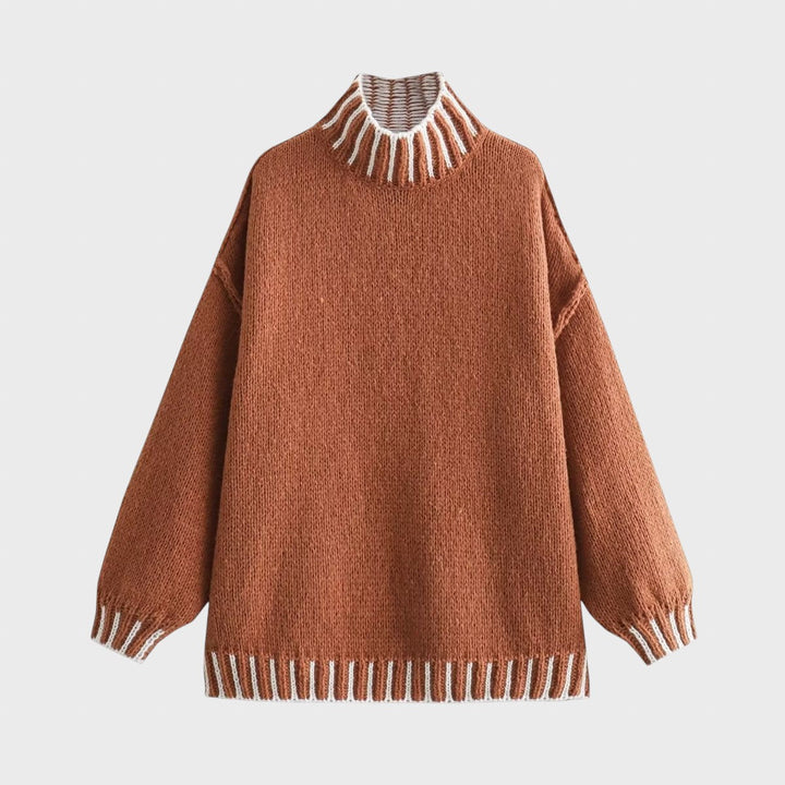 Lora™ - Paris Oversized плетен пуловер